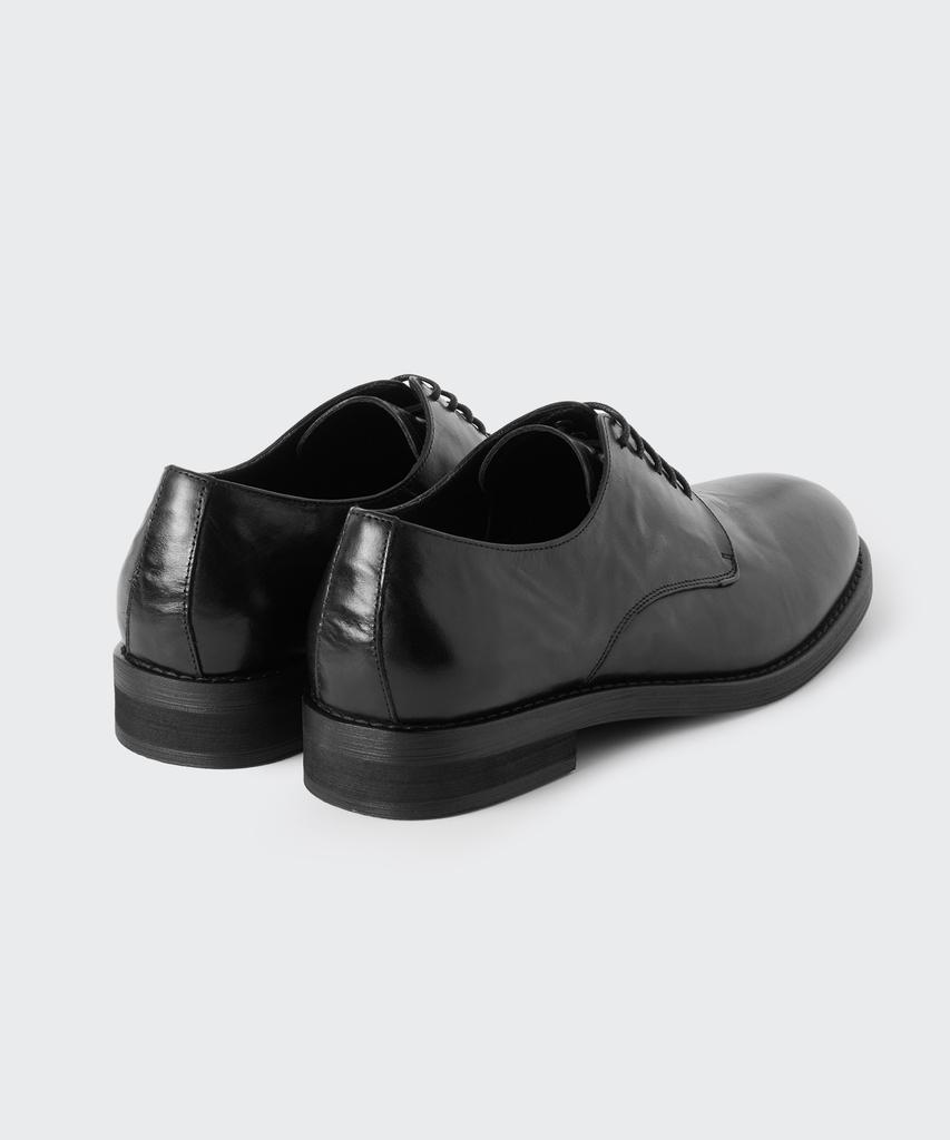 Musinsa Standard Vintage Derby Shoes [Black]