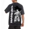 Summer Men'S Men'S T-Shirt Washed Dragon Ball Clothing Printed Short Sleeve T-Shirt Vintage Street Casual Cotton