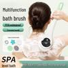 Многофункциональная водонепроницаемая электрическая щетка для ванны: Массажер для тела и скраб-грязеочиститель