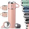 Vacuum Insulated Flask Stainless Steel Thermo Bottle with Cup for Coffee Tea 500ml Double-Layer Stainless