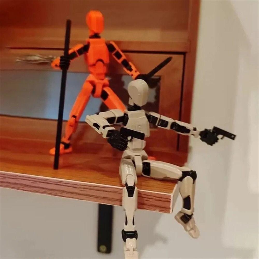 Multi-Jointed 3D Printed Mannequin Figures Toys Shapeshift Robot Movable Robot  Collection Toy