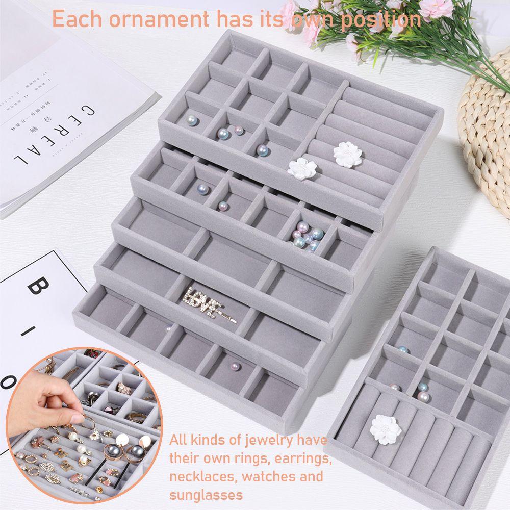 Модный новый дизайн, ювелирный аксессуар, держатель для сережек, вращающаяся шкатулка для драгоценностей, браслеты, кольца для хранения