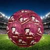 Betty Boop Print Size 5 Soccer Ball, PU Wear Resistant Football for Match Training and Daily Practice, Birthday Gift for Soccer Fans