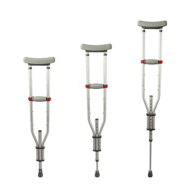 Подмышечный костыль с амортизирующей подушечкой для ног, переносные складные двойные костыли с резиновой подушечкой, регулируемые ходунки для пожилых людей