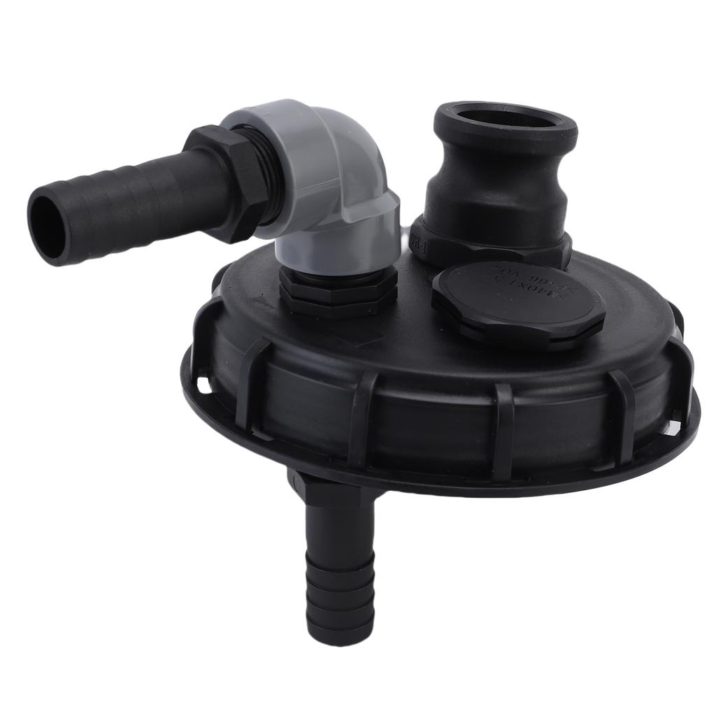PP Pressure Proof IBC Lid DN150 , Lkproof IBC Container Cover with Lock for Fish s Garden Irrigation