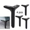 4pcs Furniture Legs Furniture Modern Furniture Feet Cabinet Sofa Couch Table Chair Bed Dresser Wardrobe Risers DIY Replacement