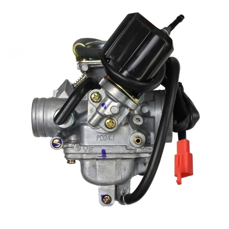 1 шт. Для Gy6 Atv Bajaj Картинг Мотоциклетные аксессуары Pd24J Мотоциклетный карбюратор 24 мм 125 куб.см 150 куб.см