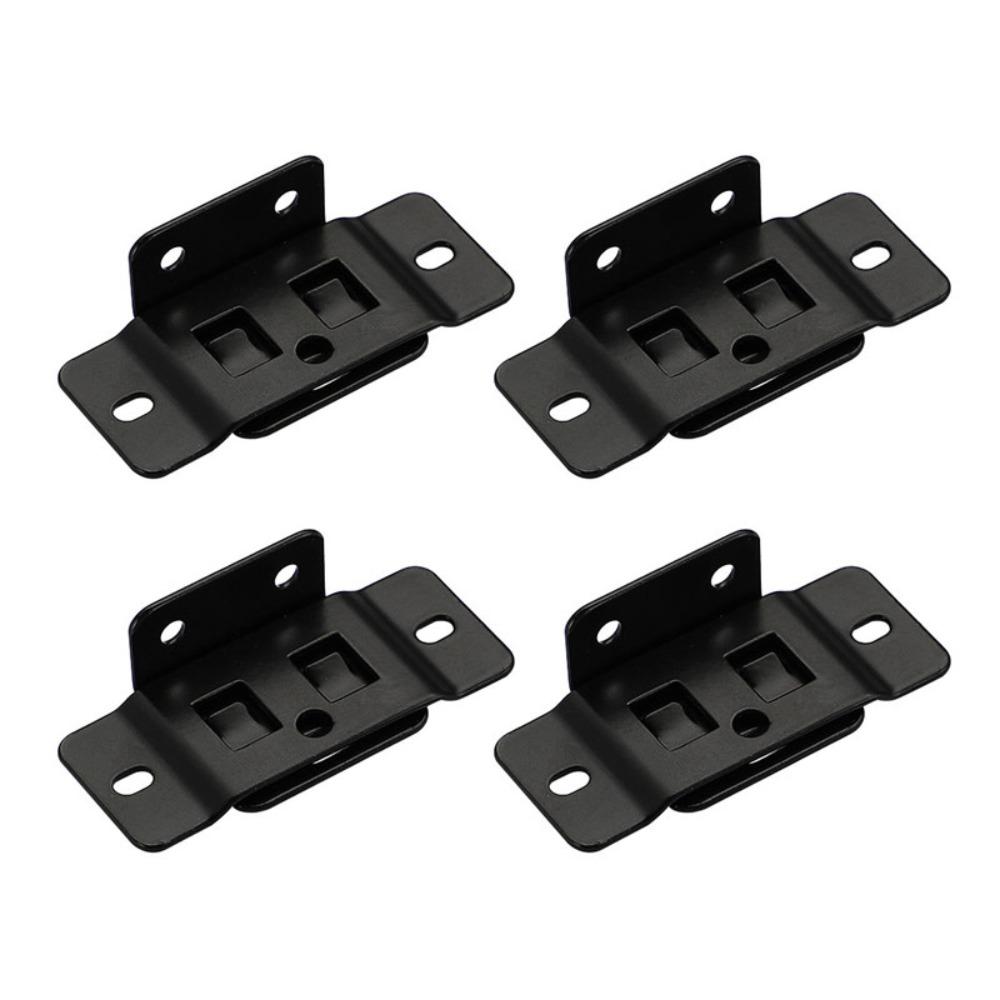 4Pcs L Shaped Cabinet Corner Code Metal Two in One Insert Modern Fixing Buckle Hardware Accessories