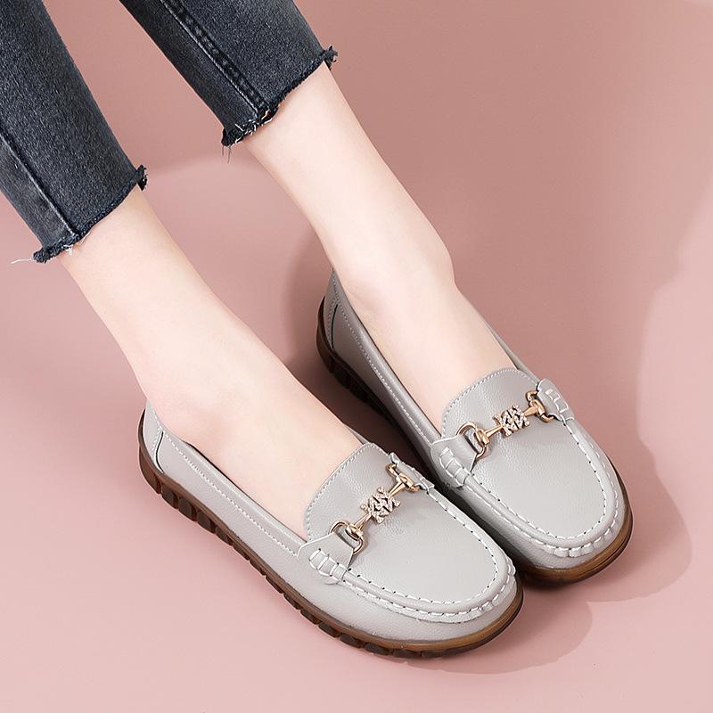 Женские удобные пенни-лоферы из искусственной кожи, повседневные, легкие, без застежек, прогулочные, мокасины для вождения, туфли-лодочки для женщин, деловые, рабочие, модельные туфли