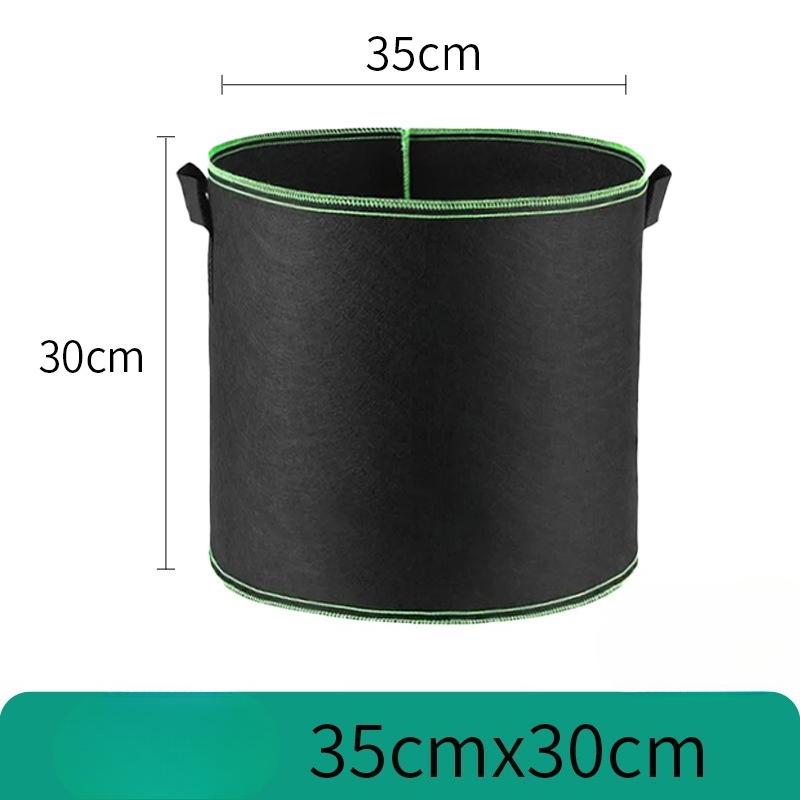 Мешки для выращивания овощей/цветов/растений 2/3/5/7/10 галлонов Утолщенные нетканые мешки для выращивания Аэрационные тканевые горшки с ручками Цветочный горшок
