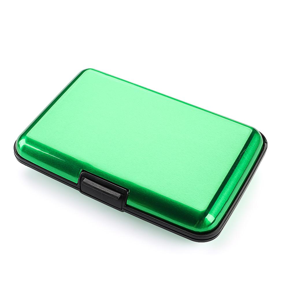 Men Women RFID Blocking Metal Aluminum ID Card Case RFID Wallet Credit Card Holder Coin Purse