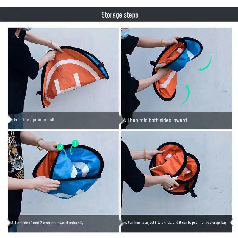 Foldable Drone Landing Pad: 55x75x90cm Portable Aerial Coordinate Mat