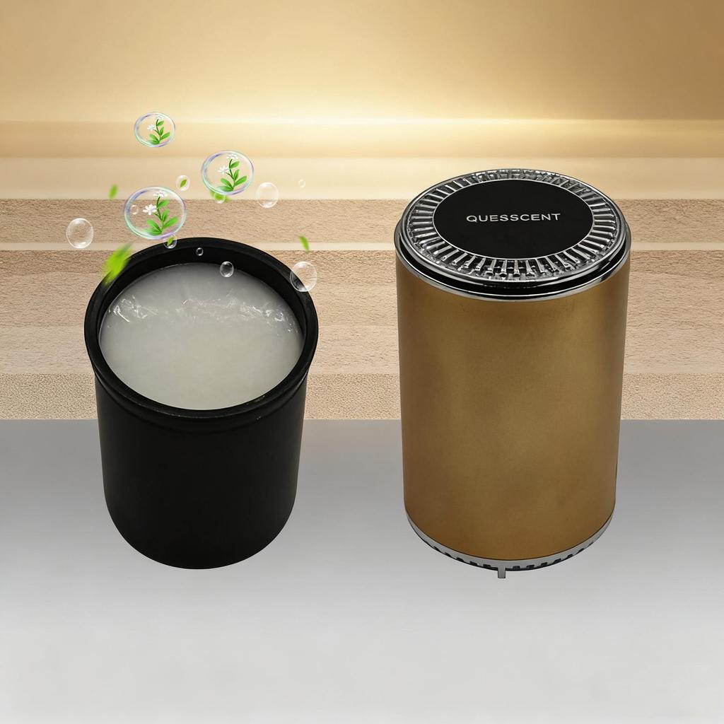 Alloy Car Interior Perfume Balm | Metal Base Press-type Air Freshener Refill