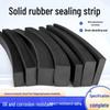 Nitrile Rubber Strip: Oil & Pressure-Resistant Shock Absorbing Glass Pad for Sealing & Joint Support