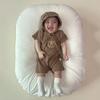 Joy Multi Baby Bear Bear Short Sleep Waffle Space Suit + Bonnet Set Size 73, Korea Best Childrens Clothes