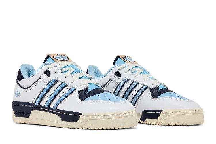 adidas Rivalry Low 86 Cloud White Clear Blue Shadow Navy Men's