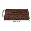 Silicone Mold Silicone Molds Pastry 26 Letters Reposteria Chocolate Numbers Cake Decoration Candy for You Jelly Home Appliance