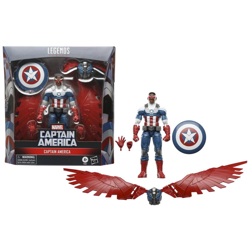 Hasbro Marvel Legends Series Comic of Collectible Action Figure F9082 Authentic "Captain America" "Symbol Truth" 6-inch (15cm)