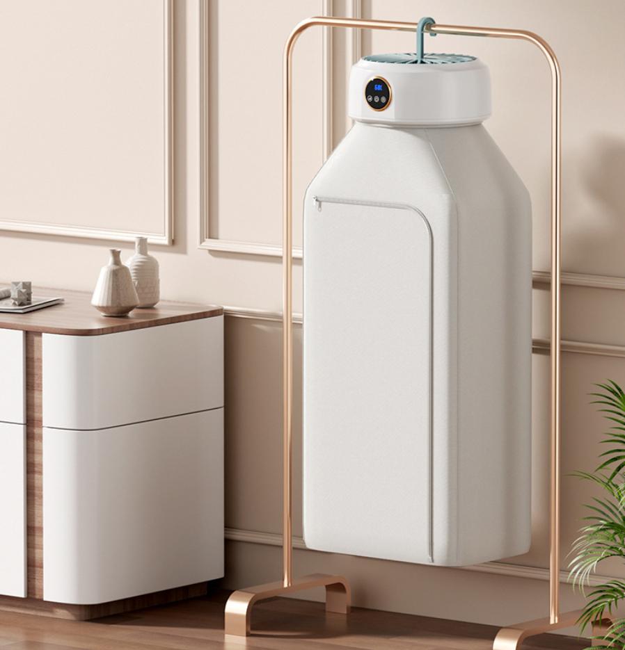 SUSZARKA DO UBRAŃ BŁYSKAWICZNA ELEKTRYCZNA PRZENOŚNA WISZĄCA 600W+Szafa
