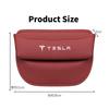 Car Seat Gap Organizer Leather Console Side Pocket Auto Crevice Filler Storage Box for Tesla Model 3 Model S X Y Accessories