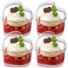 6X Cups, Cups, Containers for Desserts, Snacks, Appetizers, Desserts 180ml