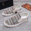 Мужская обувь Низкие туфли L Fisherman Shoes Canvas Shoes На платформе Overboard Shoes Casual