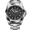 Victorinox Кварцевые Черные Нержавеющая сталь 200м Водонепроницаемые Ударопрочные Сменные Швейцарские Inox I.N.O.X. Мужские часы, 41 мм, Циферблат, Браслет, Аналоговые, Водонепроницаемые,