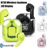 TWS Bluetooth Наушники Беспроводные 5.0 Спортивные игровые гарнитуры Наушники с шумоподавлением Микрофонные наушники со светодиодным дисплеем Наушники