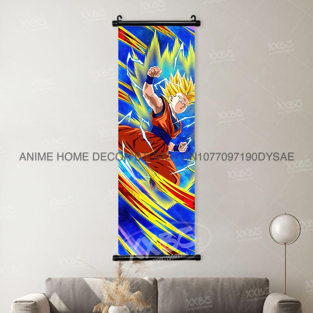 Постеры Dragon Ball Рикум Аниме Картинки Капитан Гинью Свитки Картины Маджин Бу Уличные Арт Готенкс Домашний Декор Гоку Обои
