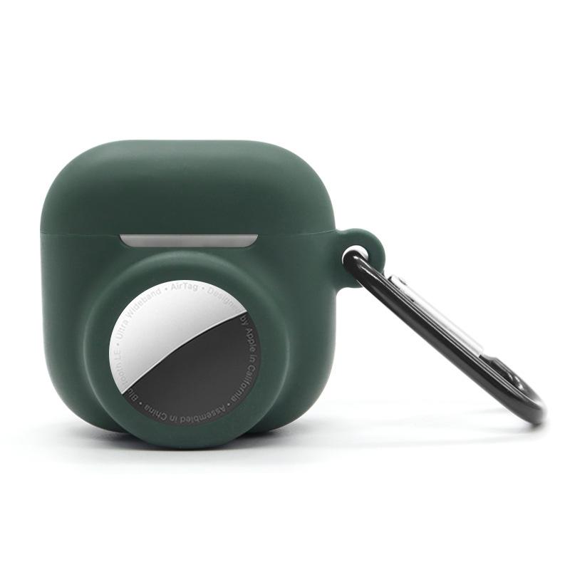 Защитный чехол с полной защитой 2 в 1, чехол-накладка, новый чехол для беспроводных наушников для AirPods 4/AirTag
