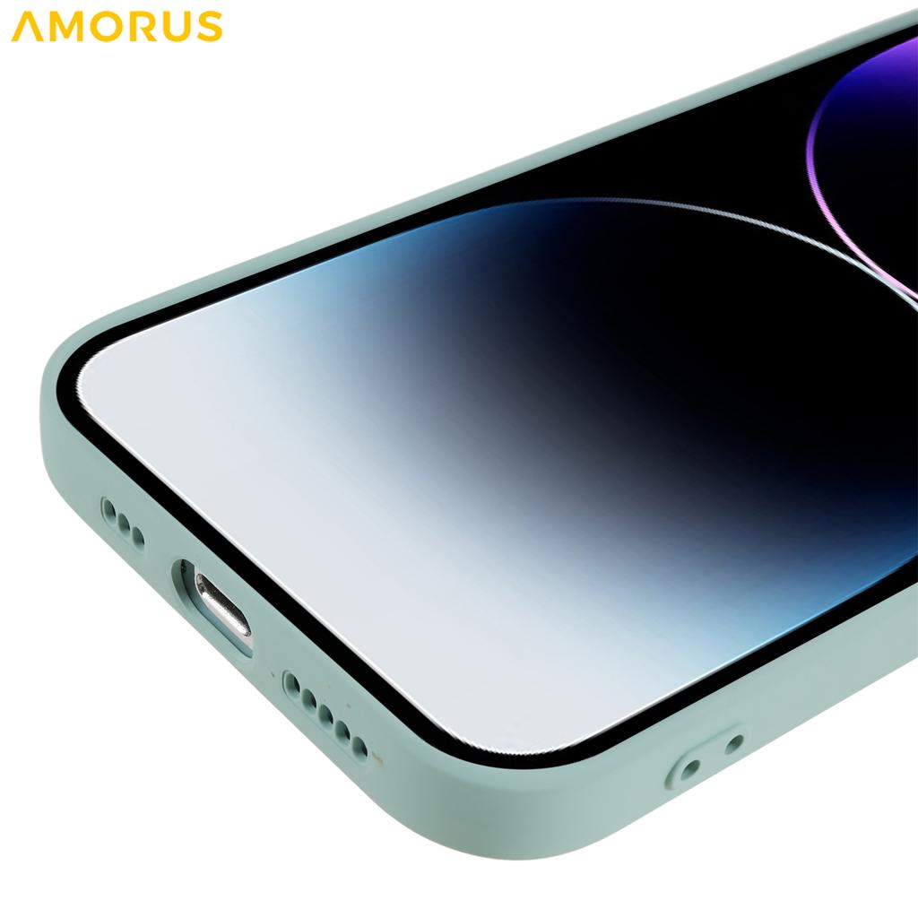 Для iPhone 15 Pro Max Чехол Точные вырезы Подкладка из ТПУ и волокна Ударопрочный Чехол для телефона