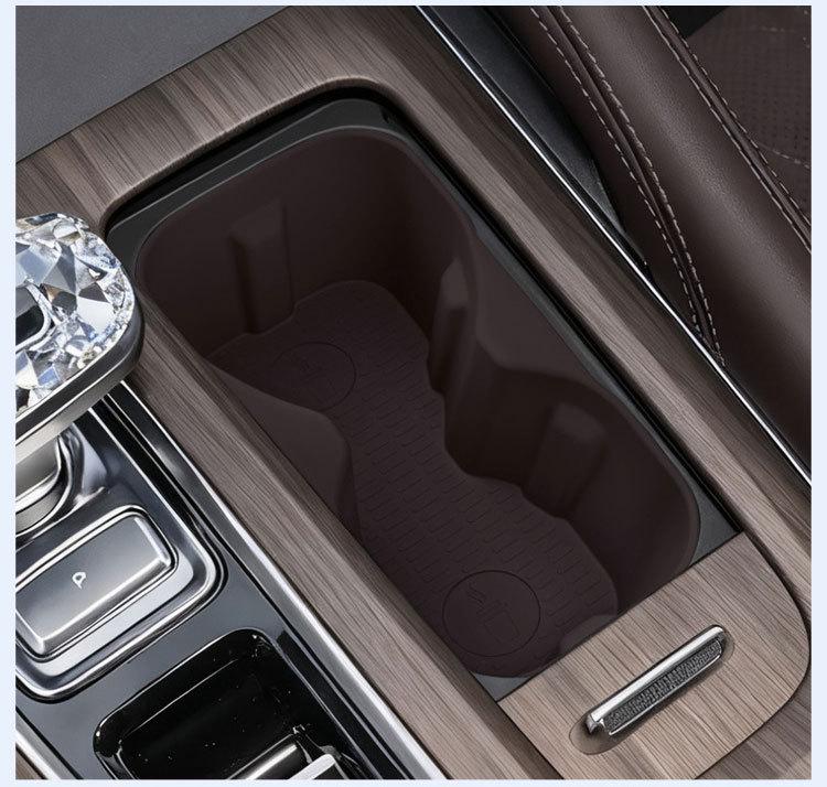 Силиконовый коврик для подстаканников центральной консоли Geely Xingyue L - Подходит для 26 моделей, Декор и аксессуары для интерьера