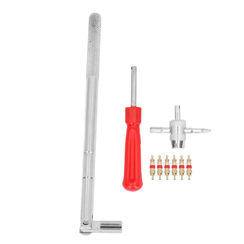Набор инструментов для ремонта и установки съемника штока клапана шины для автомобиля, велосипеда, мотоцикла