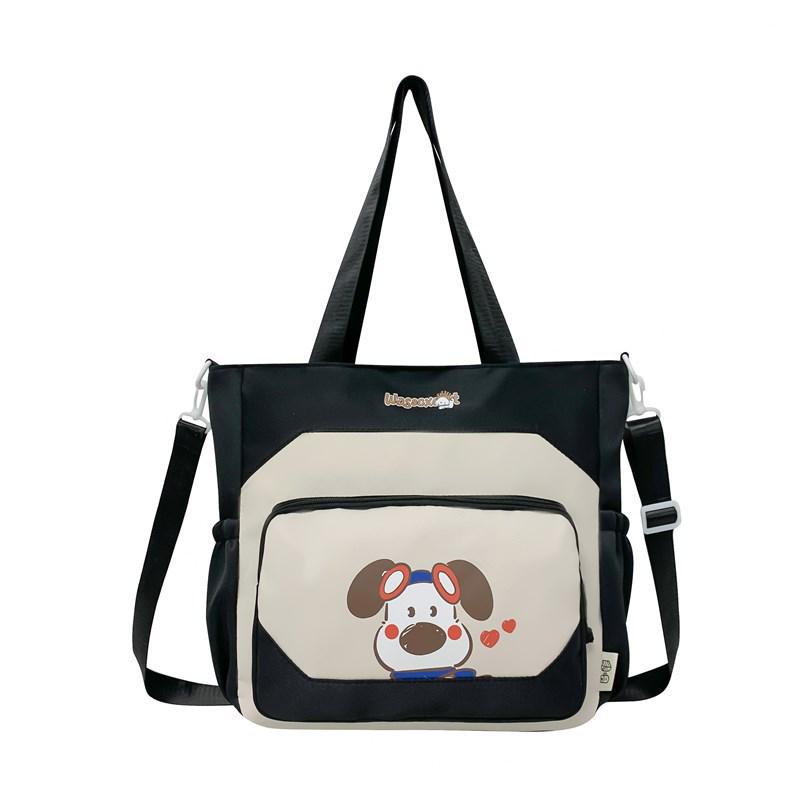Autumn Cartoon Puppy Ears Single Shoulder Women's Bag - Large Capacity for Students