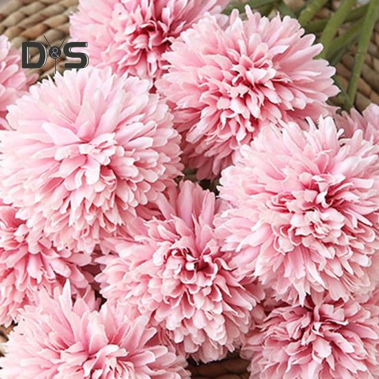 DYS Домашний декор Искусственный цветок Элегантный декоративный мягкий цветок хризантемы