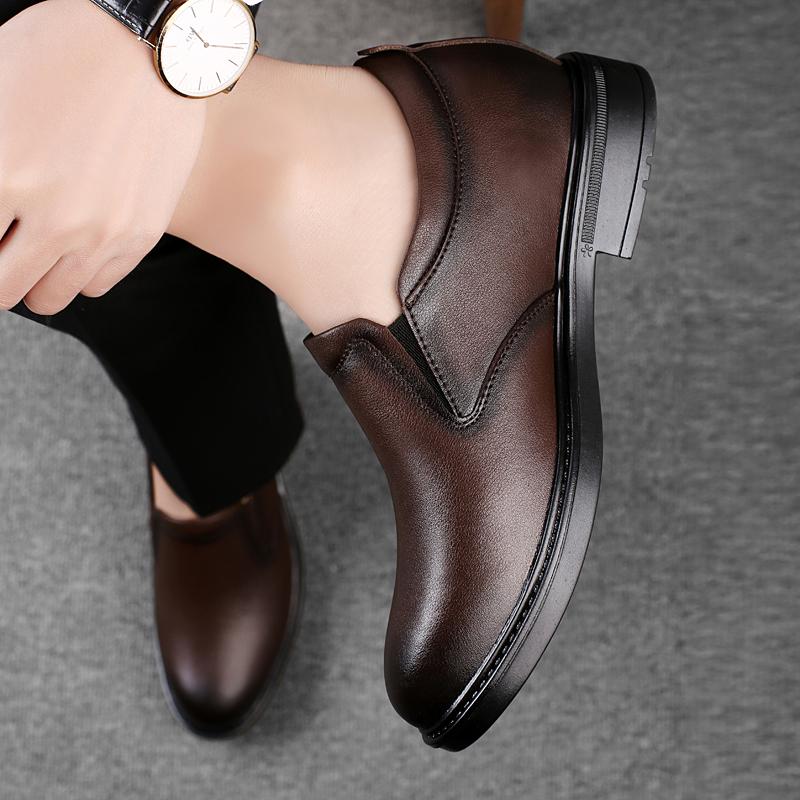 Мужские туфли ручной работы из натуральной кожи на плоской подошве, новые удобные мокасины, высококачественные мужские свадебные туфли, модная дышащая обувь для ходьбы