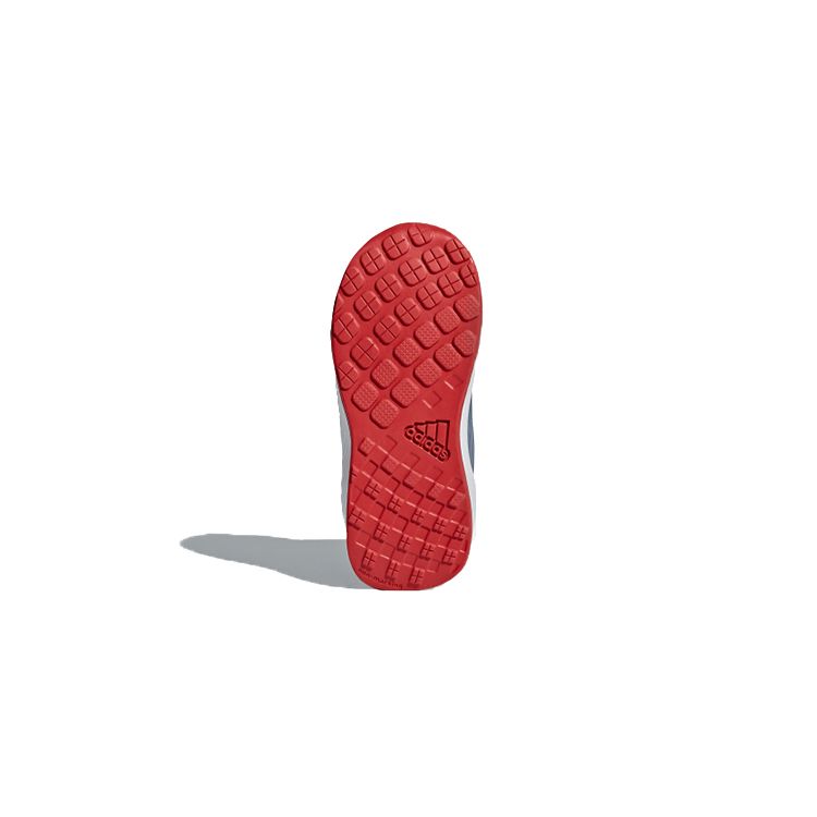 Adidas Rapida Run Avengers Casual Comfortable Breathable Low-Top Walking Shoes Baby Shoes Blue Red AH2652