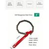 Chain Oil Filter Wrench - Adjustable Oil Filter Removal Tool
