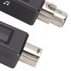 Wireless Microphone XLR Receiver, ABS Plug and Play Adapter Rechargeable Sound
