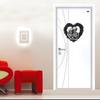1 шт., наклейки на дверь комнаты на Хэллоуин, оконная головка для внутреннего домашнего реквизита, декор с привидениями, Pa E2I3