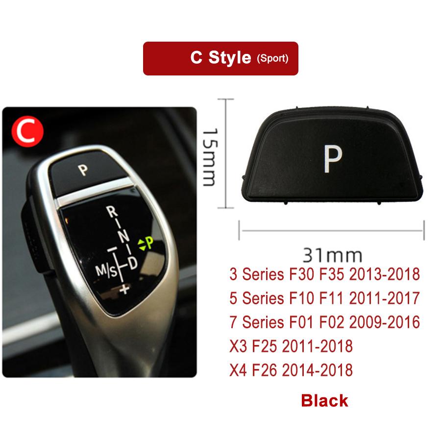 Крышка рычага переключения передач автомобиля Auto P Parking Button для BMW 3 5 7 X3 X4 X5 X6 Series E90 F30 F10 F01 F25 F26 E70 F15 F16