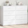 VidaXL Buffets 2 Pcs White 60x31x84 Cm Engineered Wood, Storage Cabinet, Entryway Furniture, Accent Furniture, Furniture of 3276581