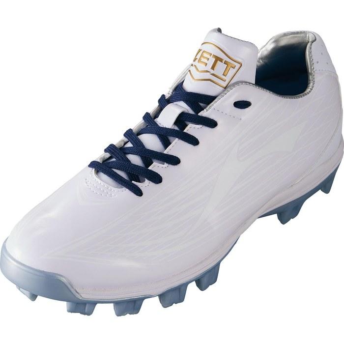 [Zett] Baseball Spikes Block Sole Spikes Winning Road WBL White/White 26.5 BSR4211WBL White/White 26.5 cm