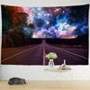 Туманность Пейзаж Космический Гобелен Настенный Гобелен Хиппи Тапиз Небесная Звезда Абстрактная Стена Общежития Фоновая Ткань