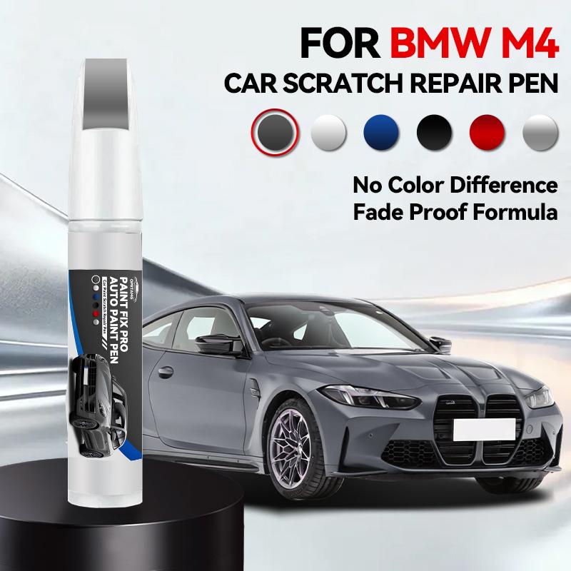 For BMW M4 Car Paint Repair Pen Touch Up Scratch Remover DIY Auto Accessories Black 475 Blue P5T Gray B39 Gray C4W White