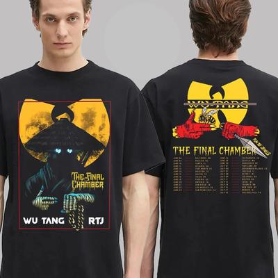 Run The Jewels The Final Chamber Tang Band Футболка Полный размер S-5XL Унисекс Футболка
