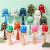 Kendama Wooden Skill Ball Toy - Educational Puzzle for Kids and Parents