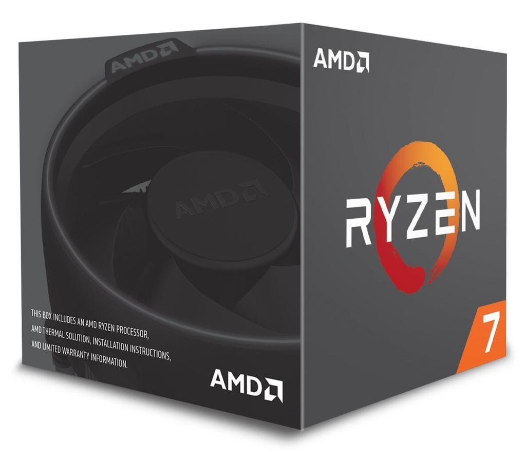 AMD CPU Ryzen 7 2700X with Wraith Prism Cooler YD270XBGAFBOX