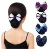 Satin Ribbon Hair Bun Cover Net Handmade Ballet Hair Net Crochet Hair Bun Cover  For Dance Skating