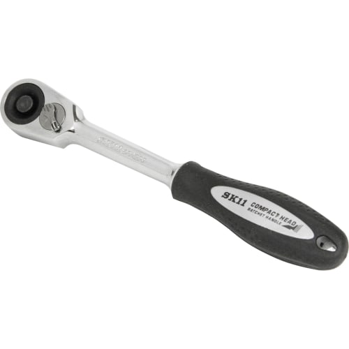 SK11 (SK11) Ratchet Handle with Grip Drive Angle 6.35mm 1/4 Inch SRH2CG